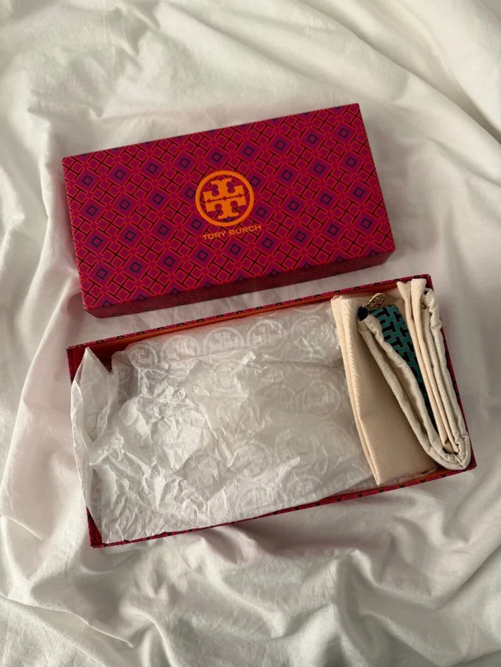 Tory Burch Selby Toe-Ring Leather Slide Sandals NIB Size 8.5